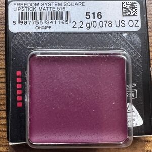 NWT Inglot Freedom System Lipstick #516